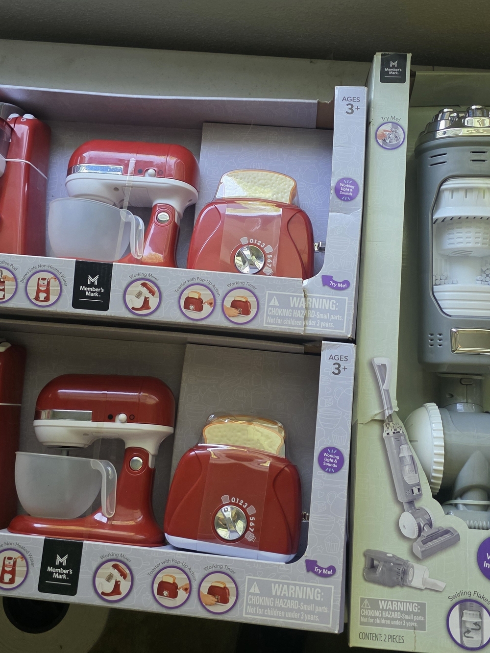 Red Toy Kitchen Set for Kids